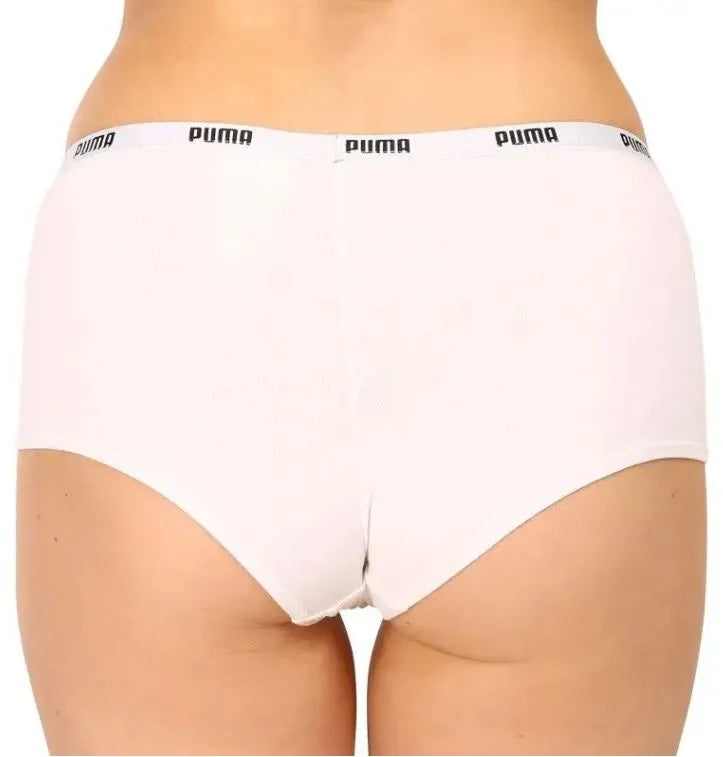 Women's Panties Puma Mini Short 3-Pack White-Grey-Black, S