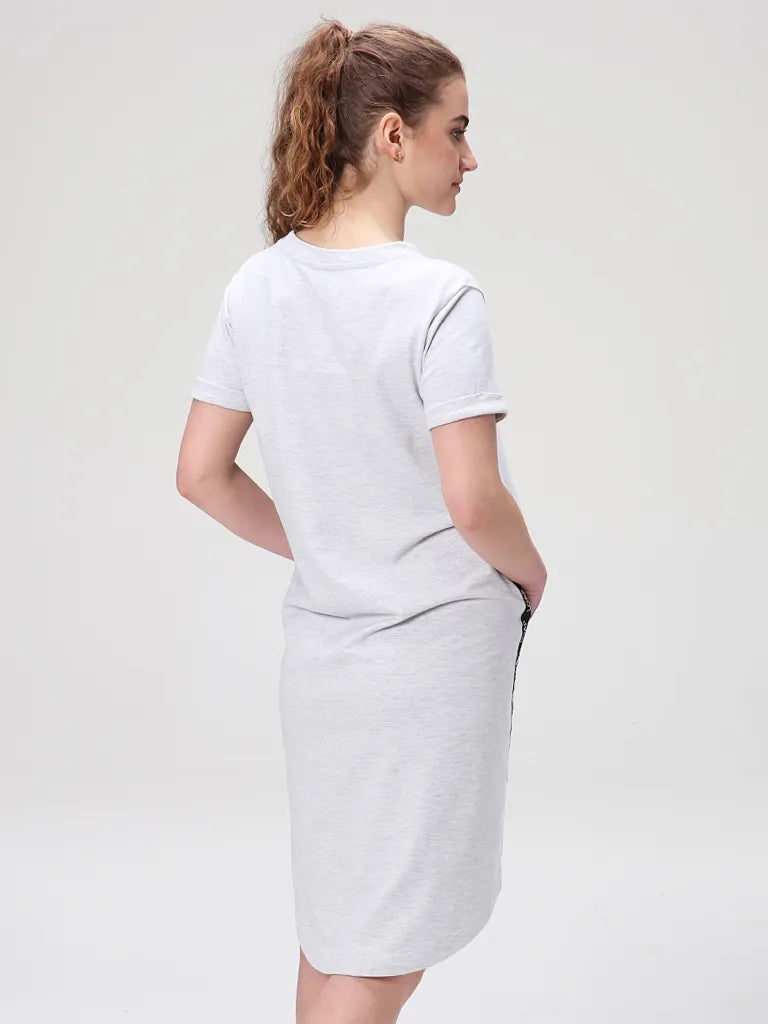 Women's dress loap ewelina gray l