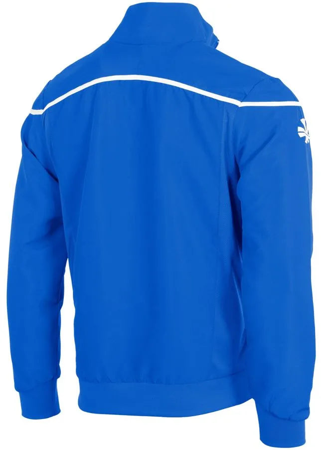 Men's reece varsity jacket royal-white blue l