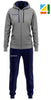 Women's Set Givova King Donna Grey-Blue Xl