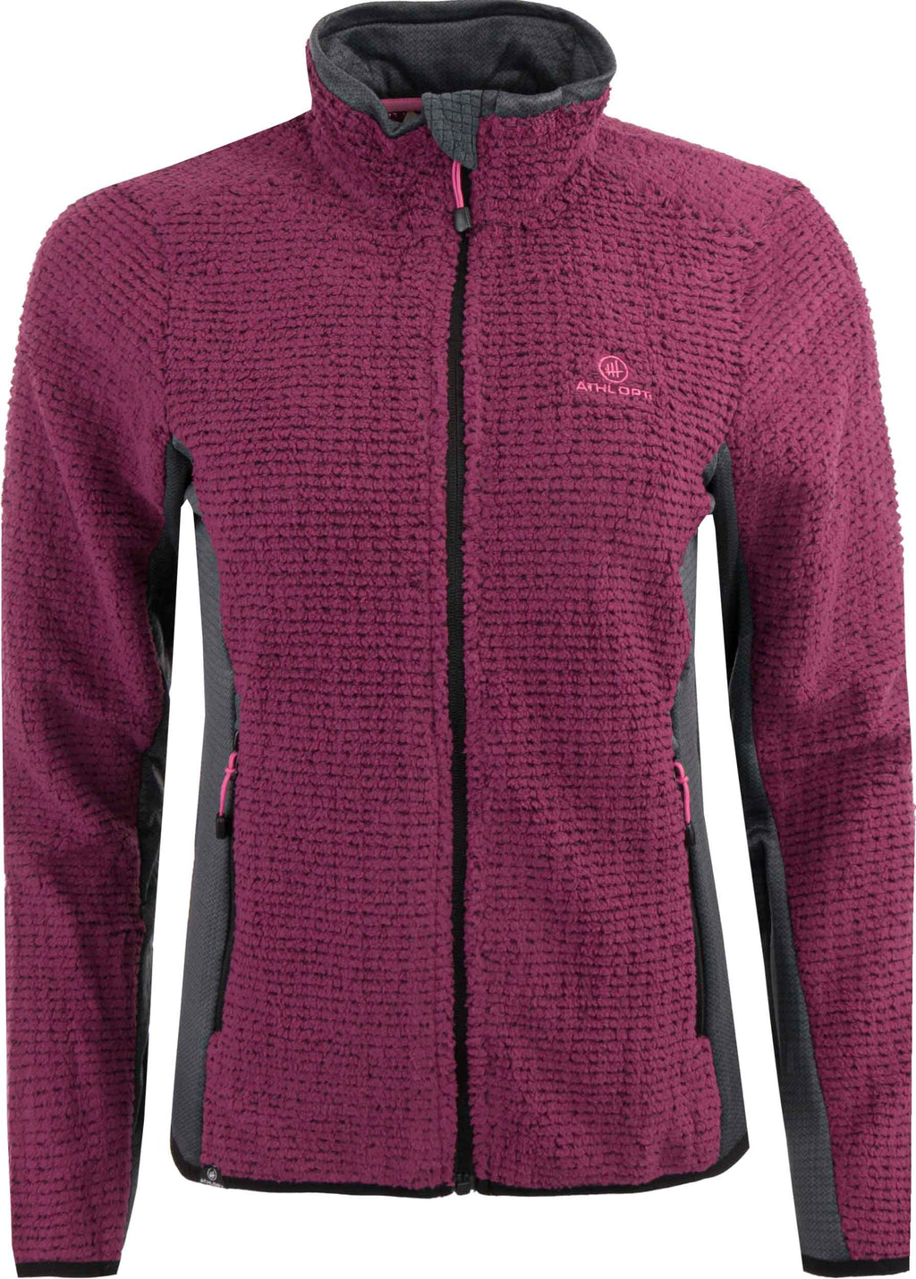 Women's Fleece Sweatshirt Athl. Dpt Peggy Purple-Lead L