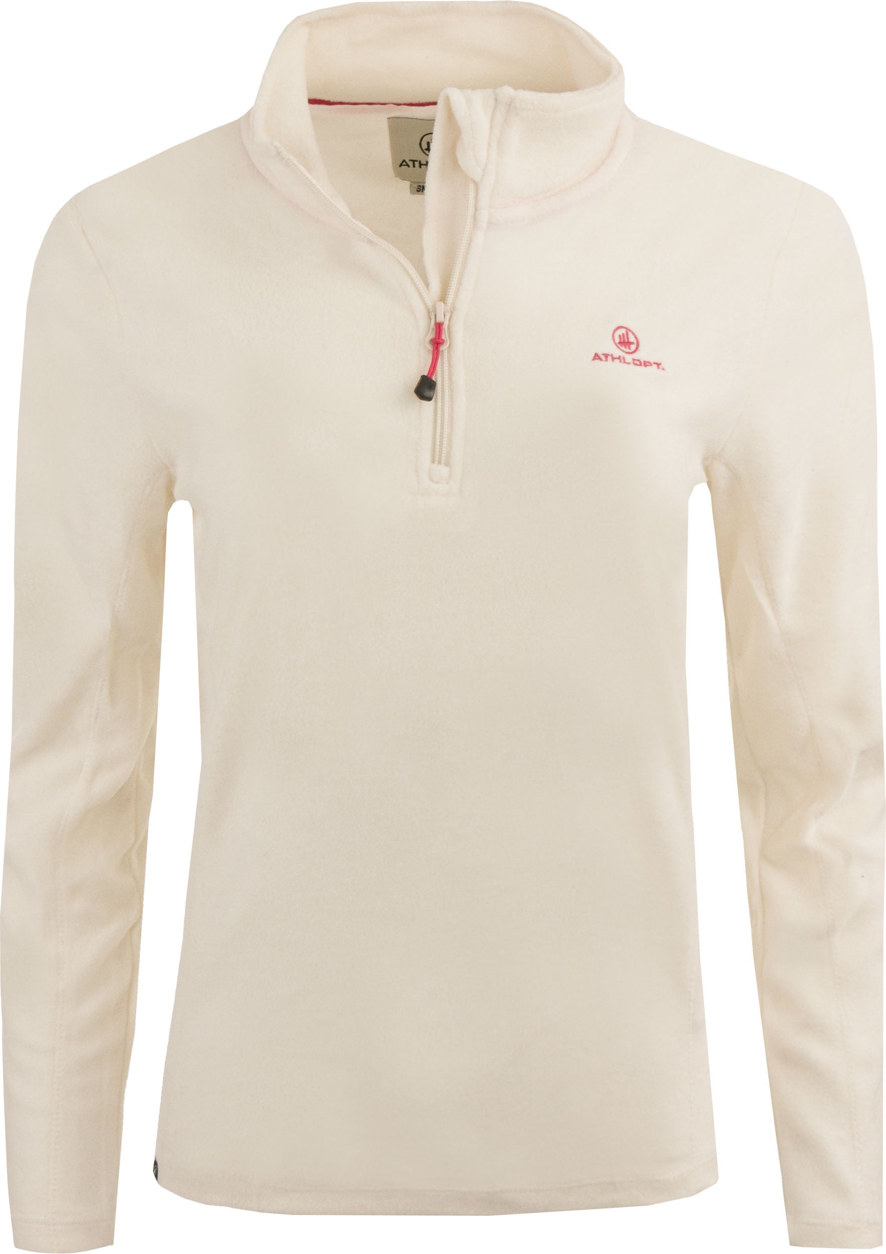 Women's Fleece Sweatshirt Athl. Dpt Virgin White, S