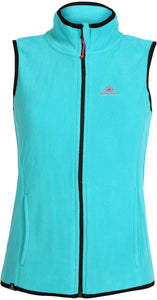 Women's Fleece Vest Athl. Dpt Lucilla Turquoise 2Xl