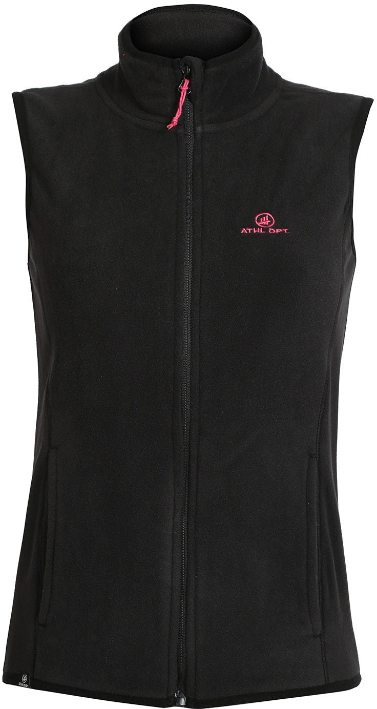 Women's Fleece Vest Athl. Dpt Lucilla Black 2Xl