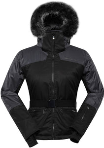 Women's Ski Jacket Alpine Pro Olada Black L