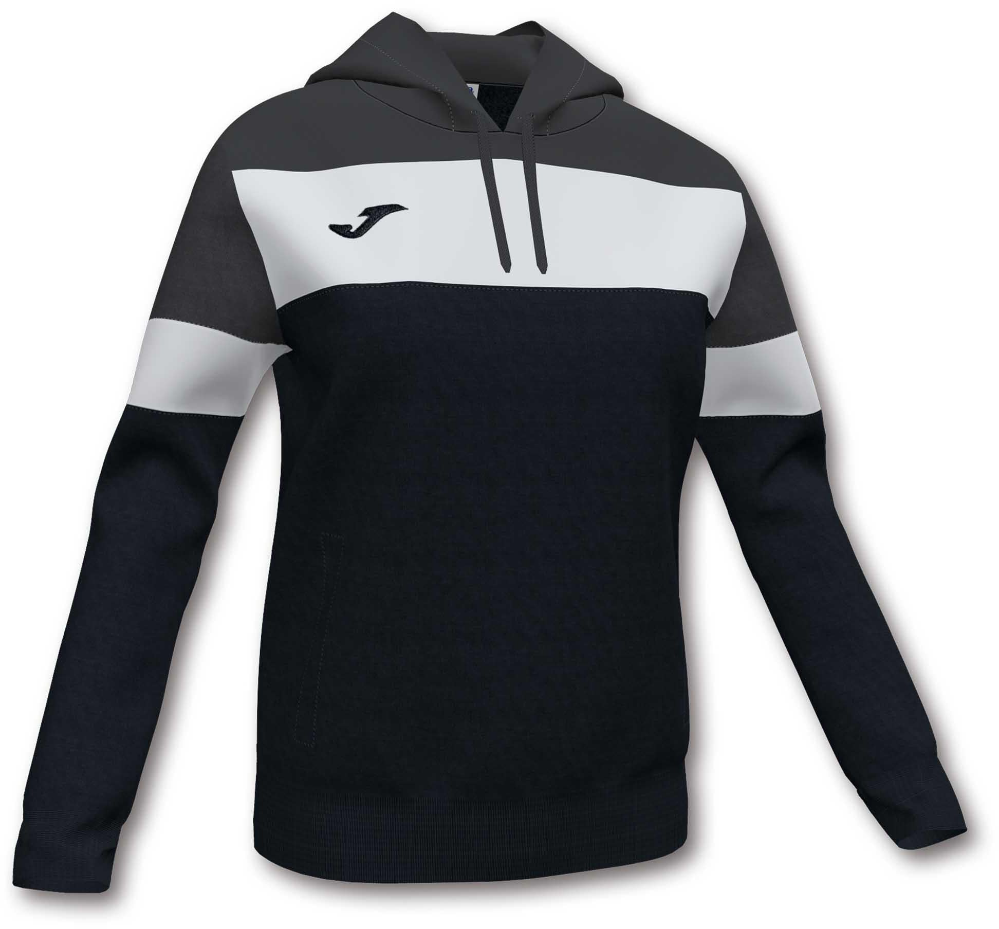 Joma da tripulação feminina IV capuz Black-antracite Black 2xs