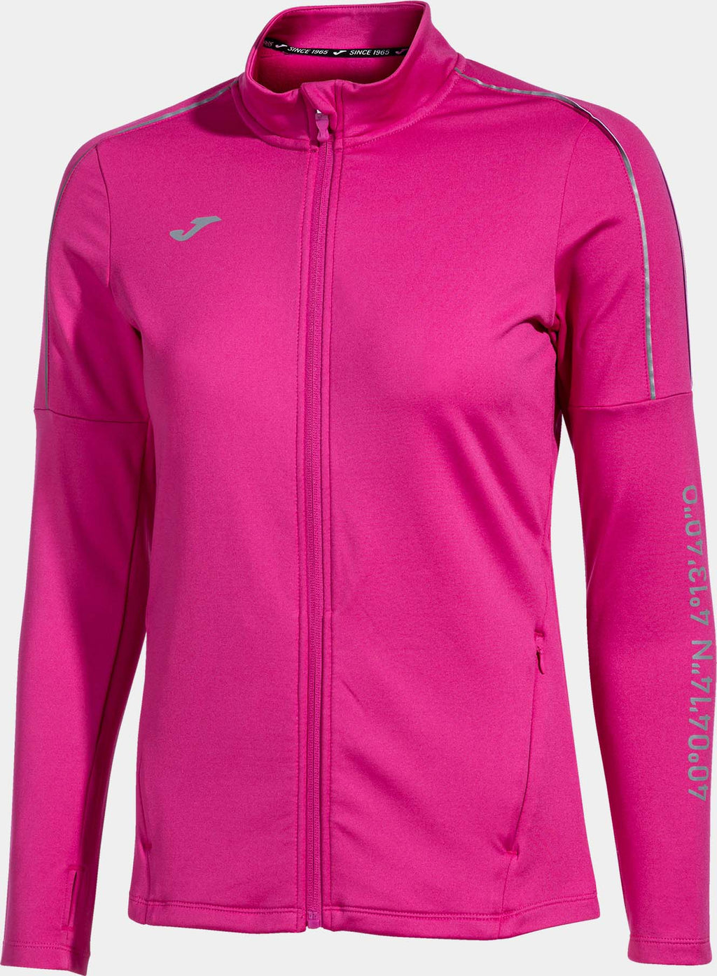 Women's Sweatshirt Joma R-City Full Zip Pink M