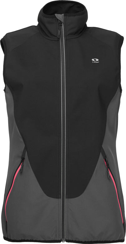 Women's Loap Urlanda Softshell Vest Blk, Xs