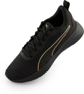 Puma Wmns Flyer Flex Black-Team Gold 36