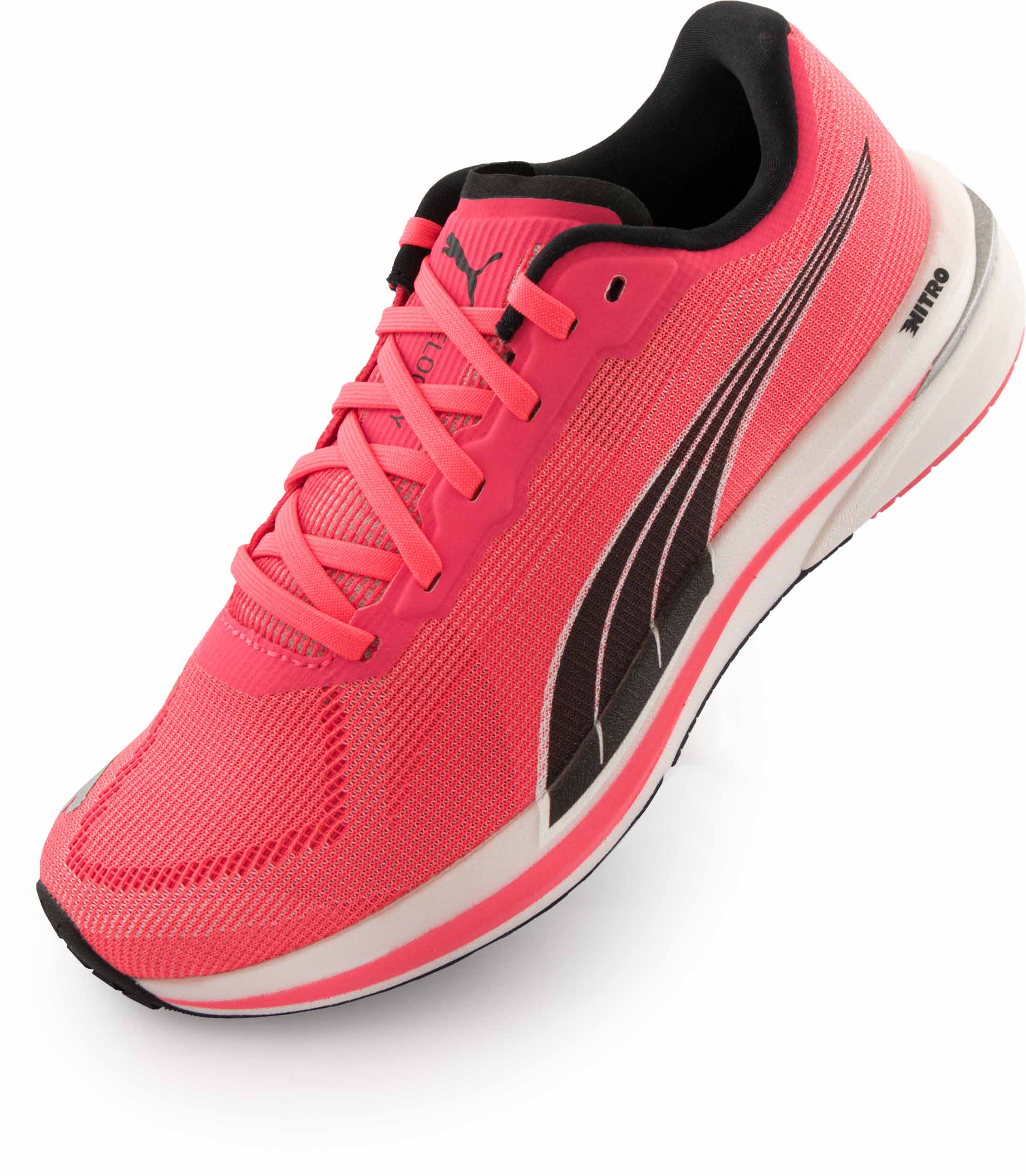 Puma Wmns Velocity Nitro Red-Black-White 36