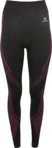 Women's Functional Compression Leggings Athl. Dpt Elisabeth Black Xl-2Xl