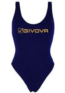 Women's Swimwear Givova Olympic Swimsuit Blue M