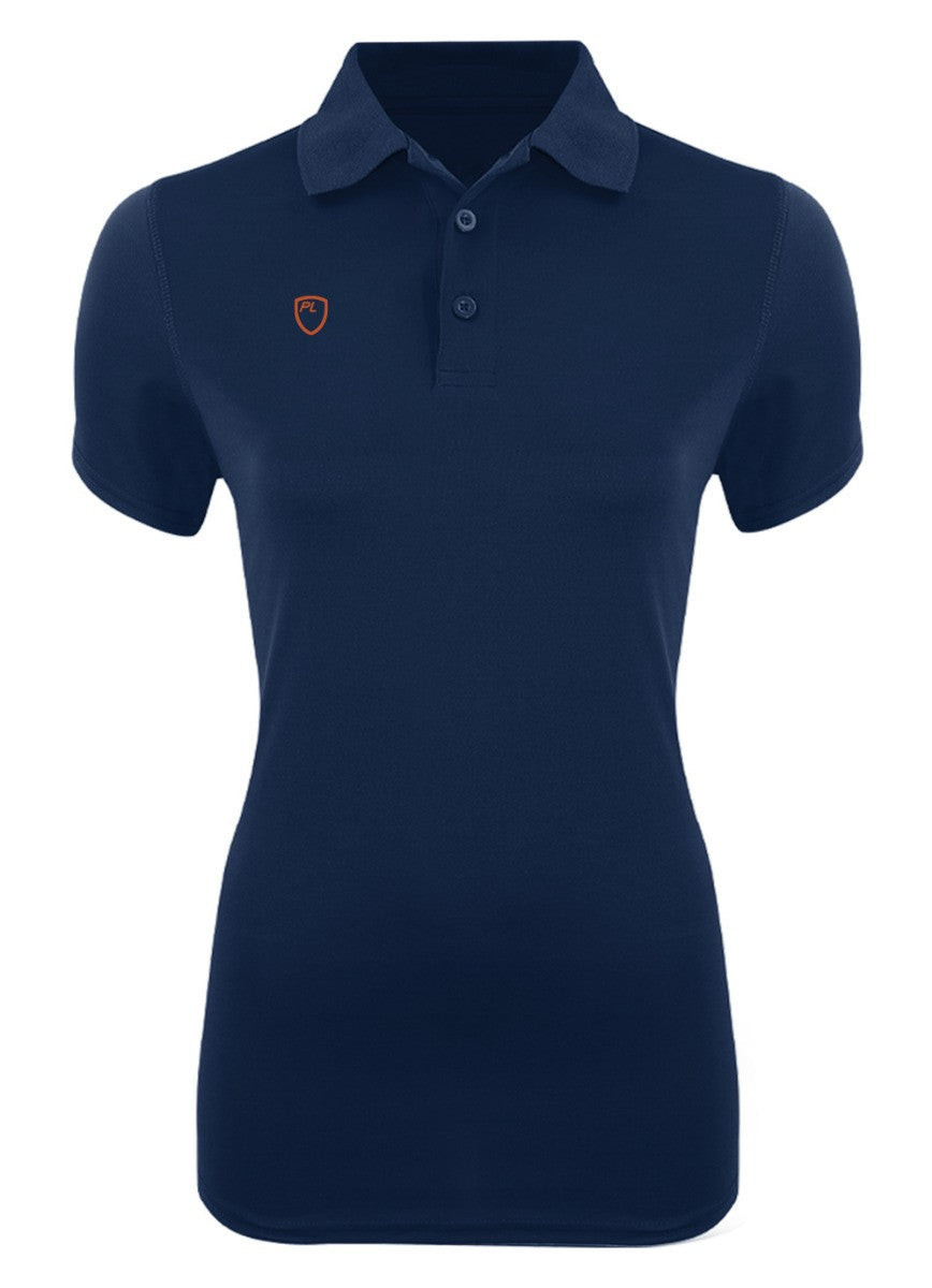 Dames Polo Shirt PlayerLayer Victory Navy 2XS - Duurzaam & Sportief