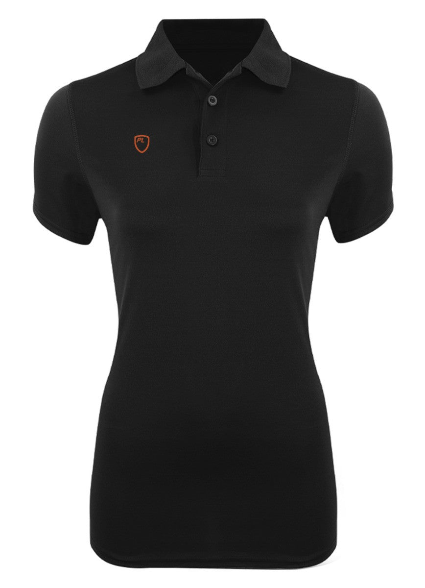 Women's Polo Shirt Playerlayer Victory Black, Xs