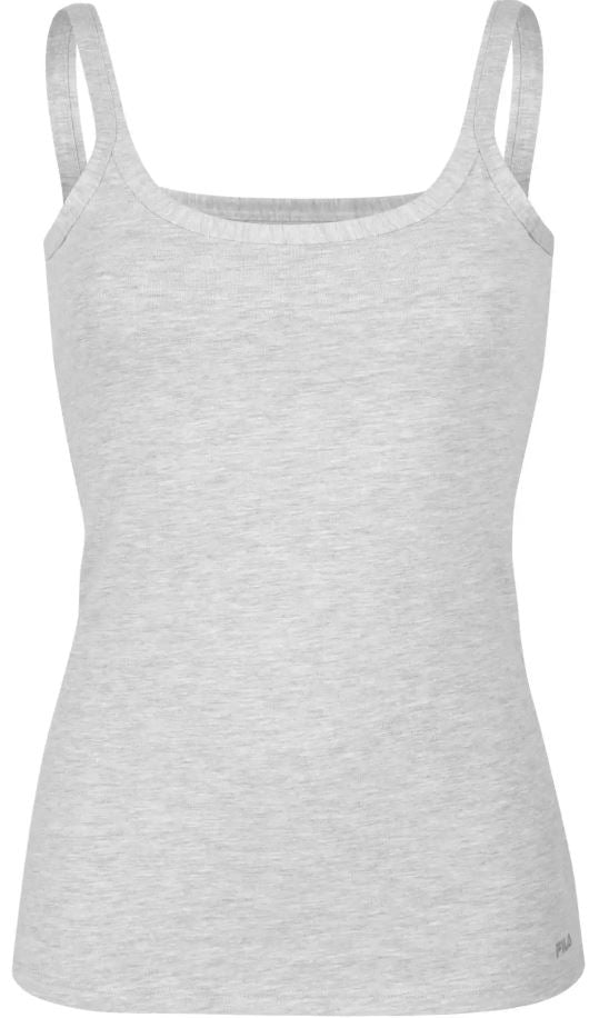 Camiseta sin mangas fila mujer gris s