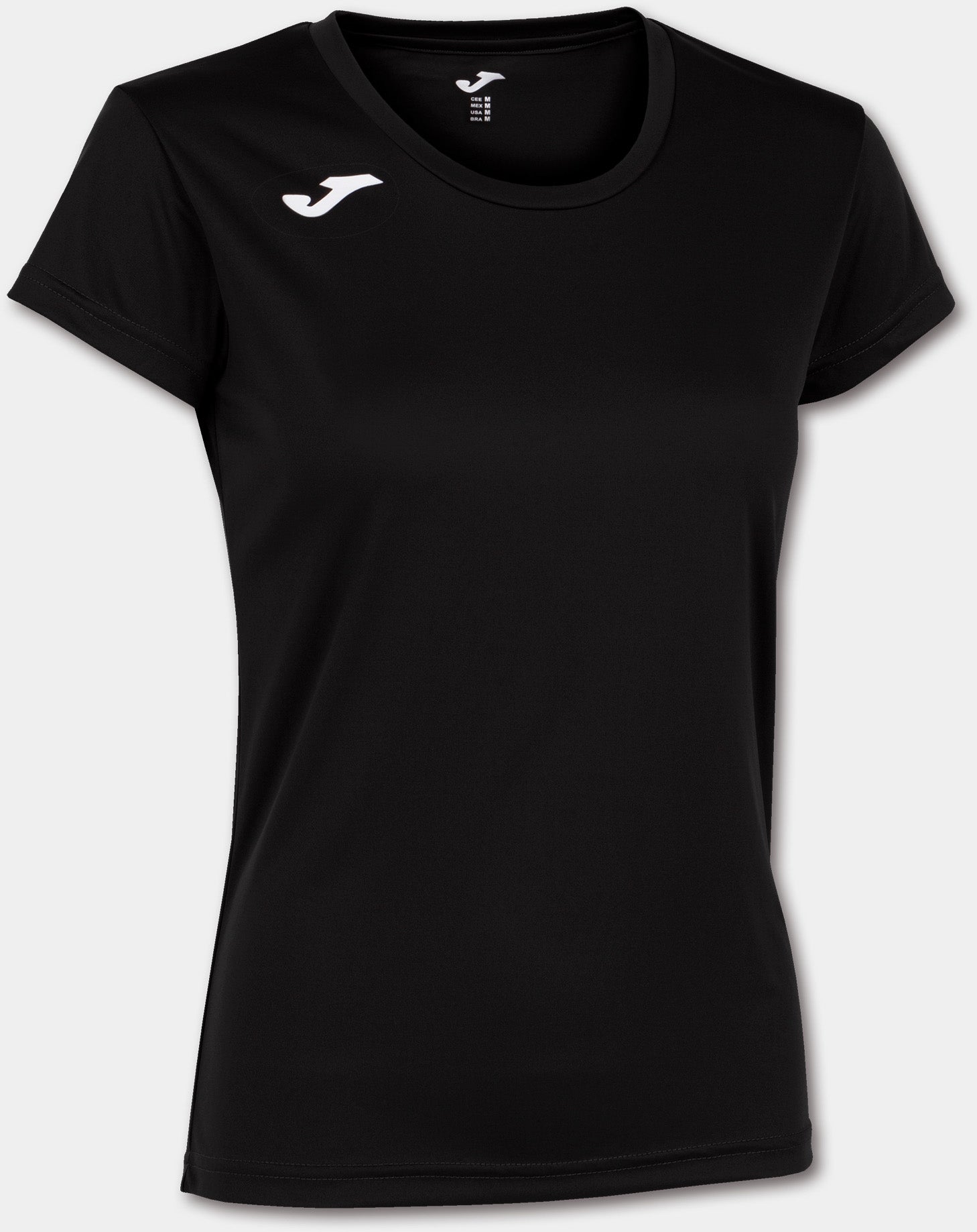 Women's T-shirt Joma Record Ii Black Xl