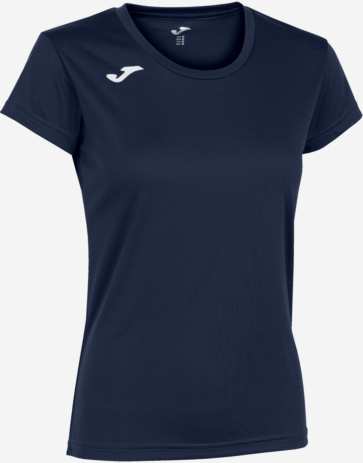 Dames T-shirt Joma Record II Marino M - Sportief & Ademend