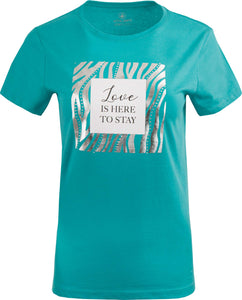 Women's T-shirt Athl. Dpt Piper Turquoise L