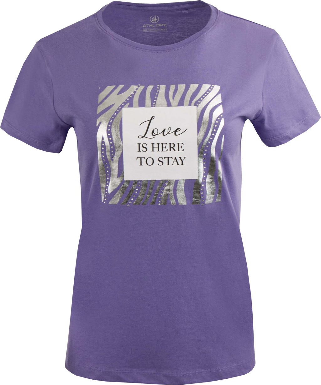 Women's T-shirt Athl. Dpt Piper Violet L