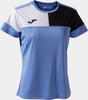 Women's T-shirt Joma Camiseta Manga Sky Blue-Black L