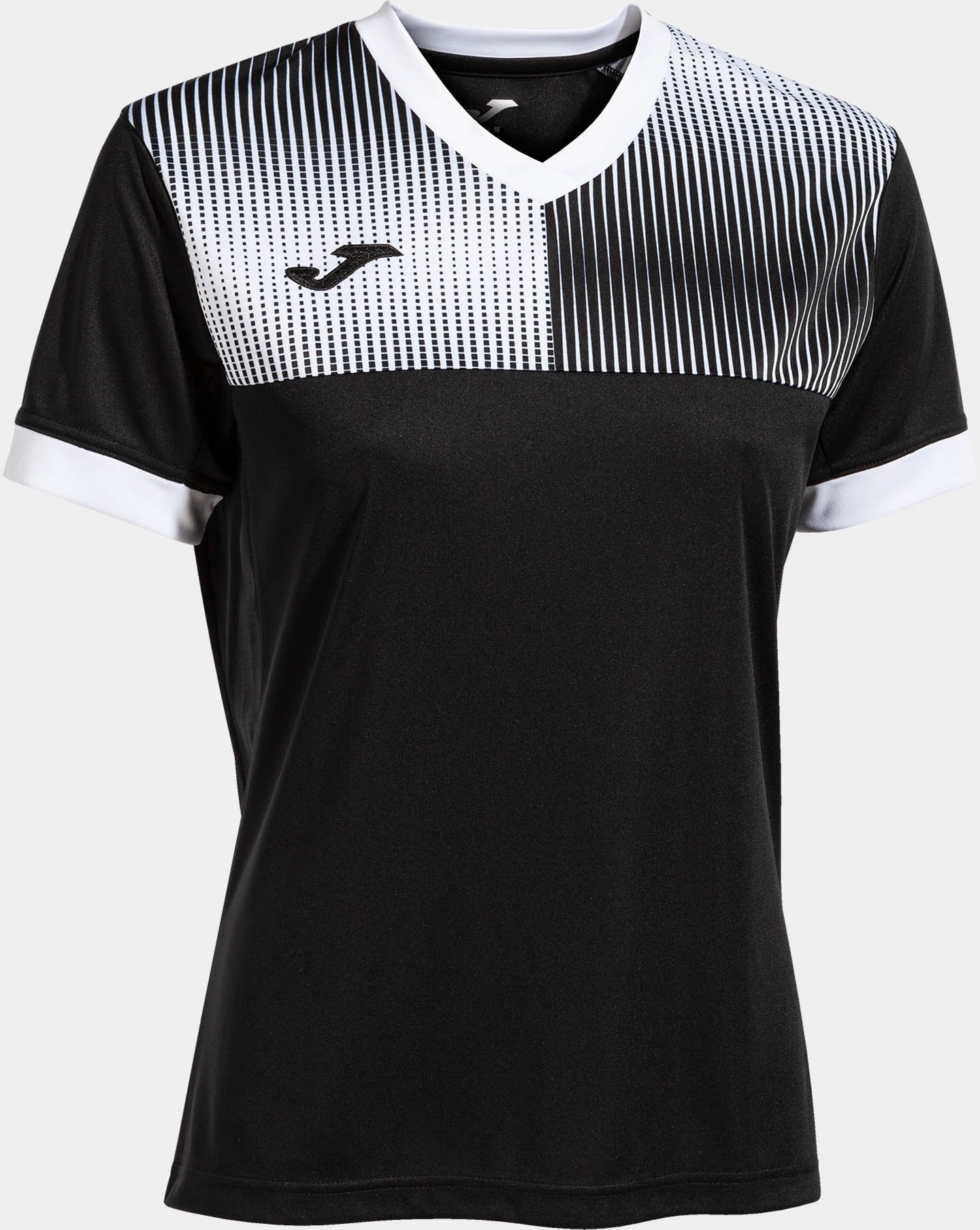 Women's T-shirt Joma Eco Supernova Black-White, S