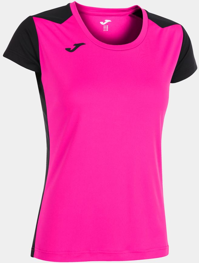 Women's T-shirt Joma Record Ii Fluor Pink, S