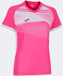 Women's T-shirt Joma Supernova Ii Pink-White Xl