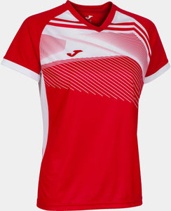 Women's T-shirt Joma Supernova Ii Fluor Red-White L