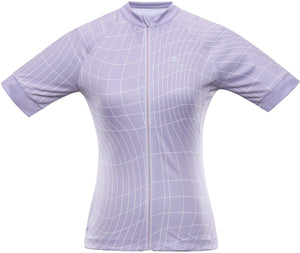 Women's Cycling Jersey Alpine Pro Sagena Pastel Lilac 2Xl