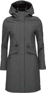 Loap Lunara Dark Gray Women's Softshell Coat, S