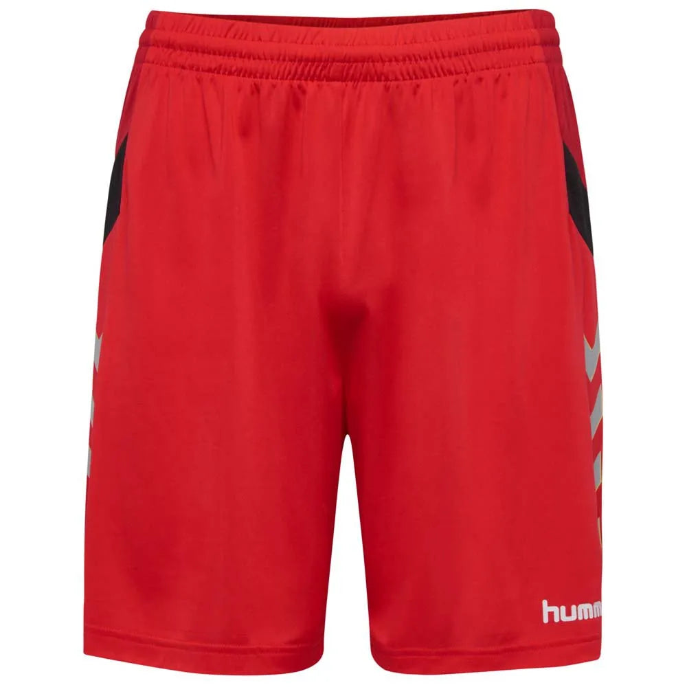 Hummel Tech Jr Red Sports Shorts bambini 140 - traspirante e flessibile