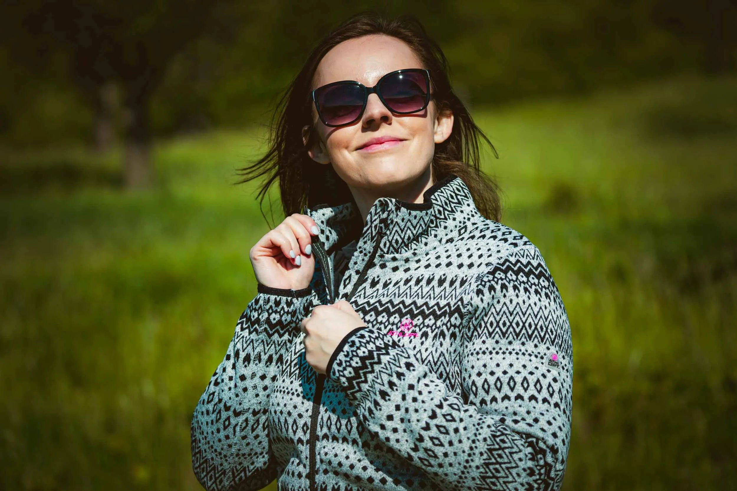 Pull de dames Athl. DPT LETICIA MELANGE GREY LIGHT L