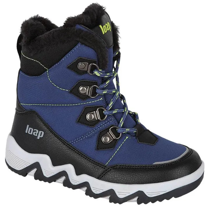 Children's winter boots loap lima blue 29
