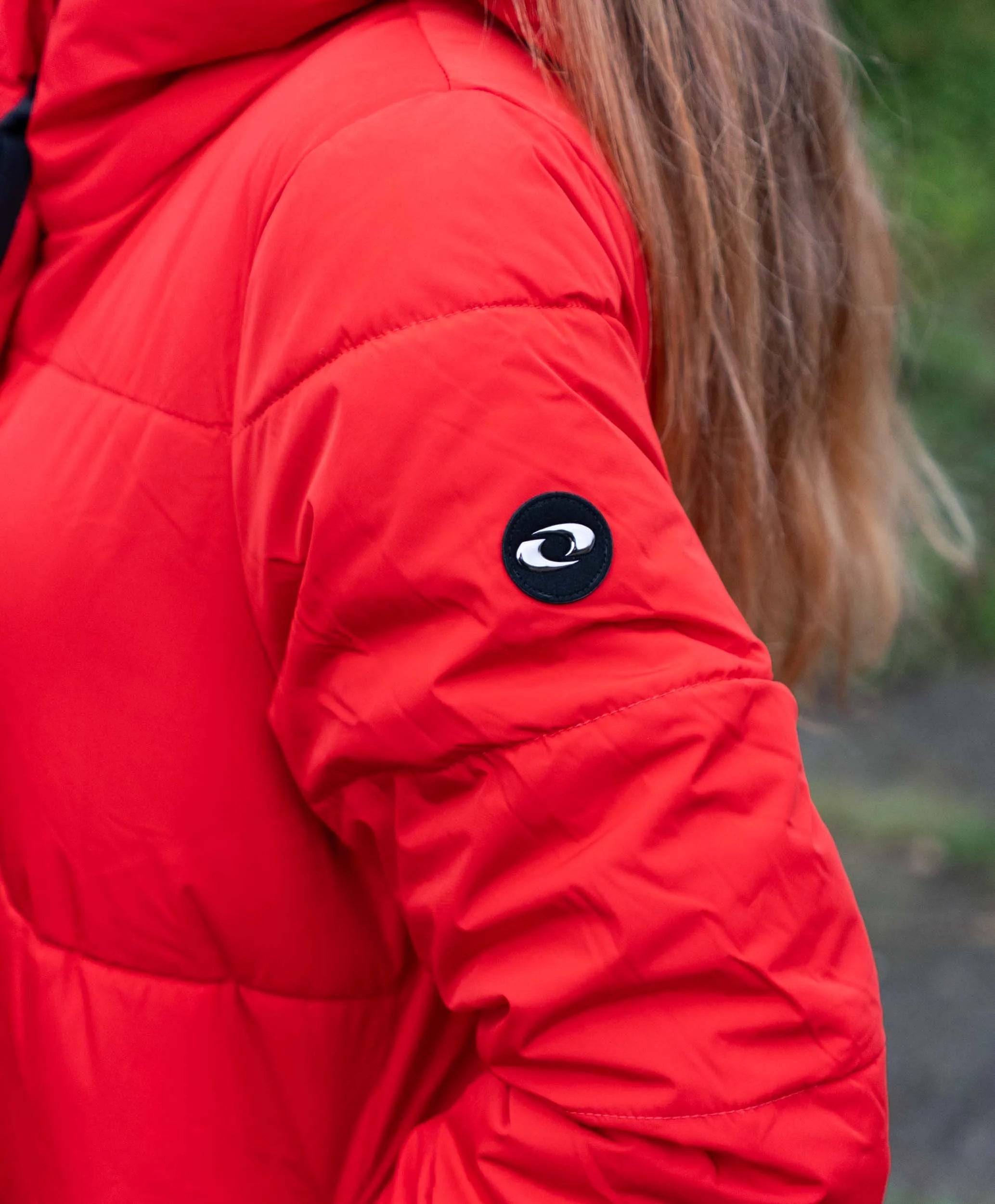 Casaco feminino loap taruna vermelha xl