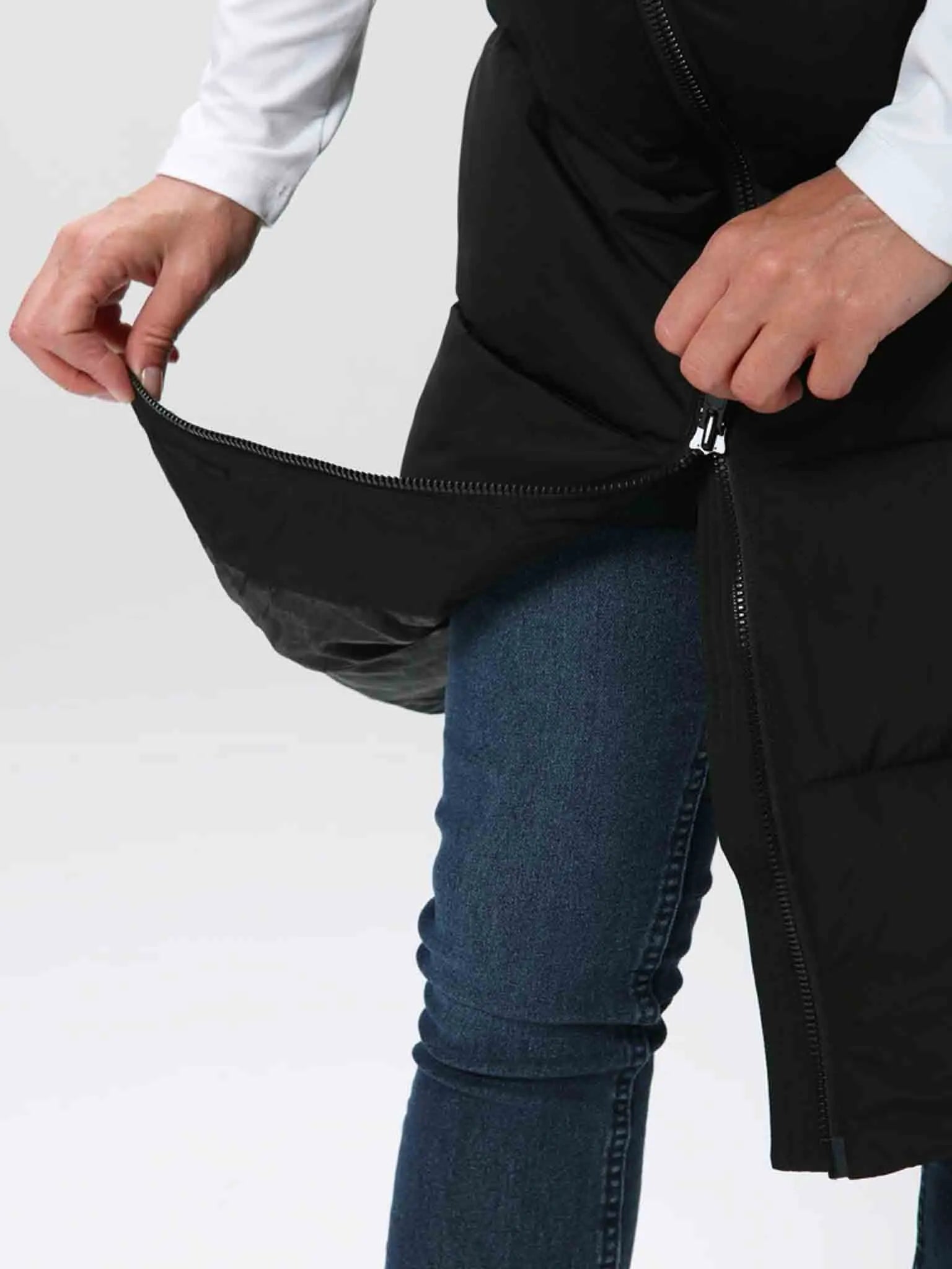 Women's vest loap tanja black m