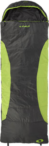 Blanket Sleeping Bag Loap Saipal Blk-Grn L-Left Zip