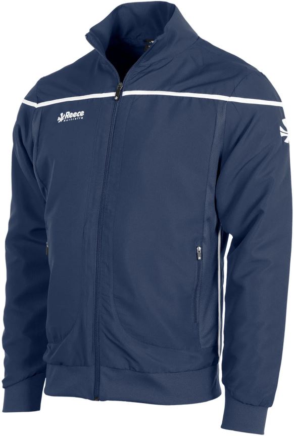 Kids' Reece Varsity Jr. Jacket Navy-White 164