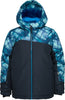 Children's Ski Jacket Loap Culad Blue, 122-128