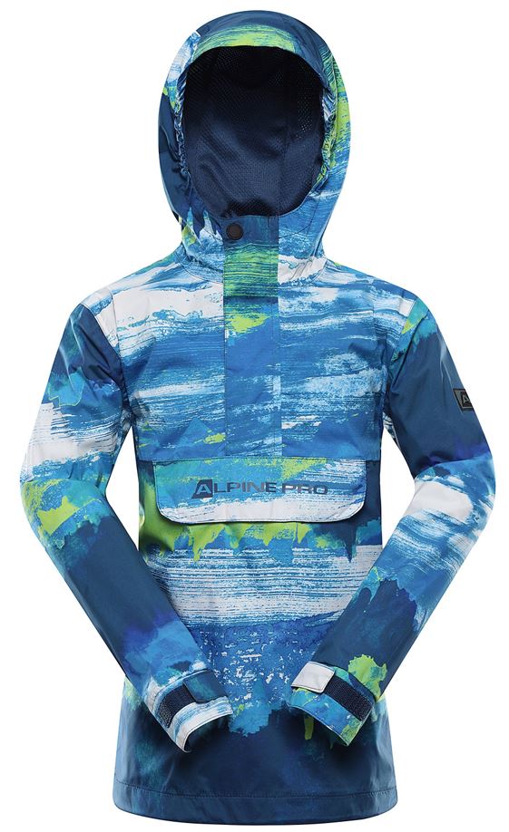 Waterdichte Kinderjas Alpine Pro Zeredo Wit 128-134
