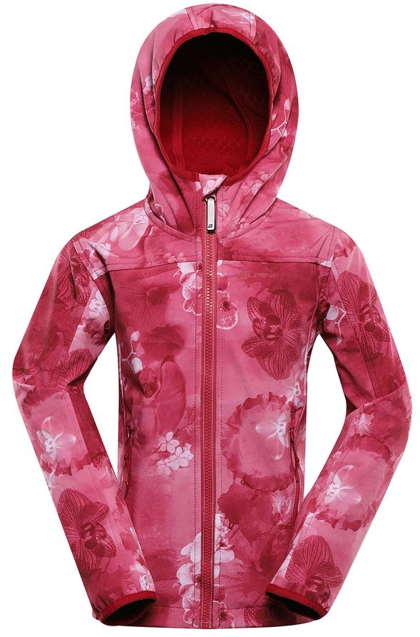 Children's Softshell Jacket Apline Pro Hooro Chilli 116-122