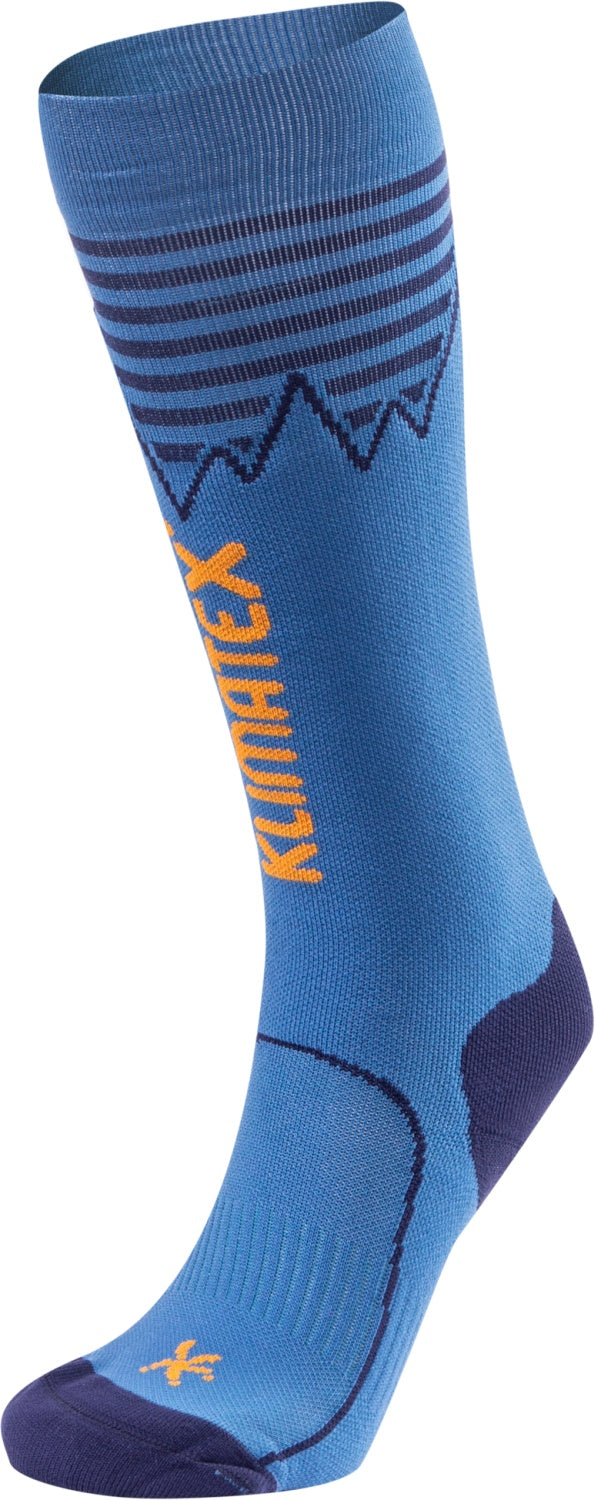 Children's Ski Knee Highs Klimatex Tarok Blue-Dark Blue 35-38