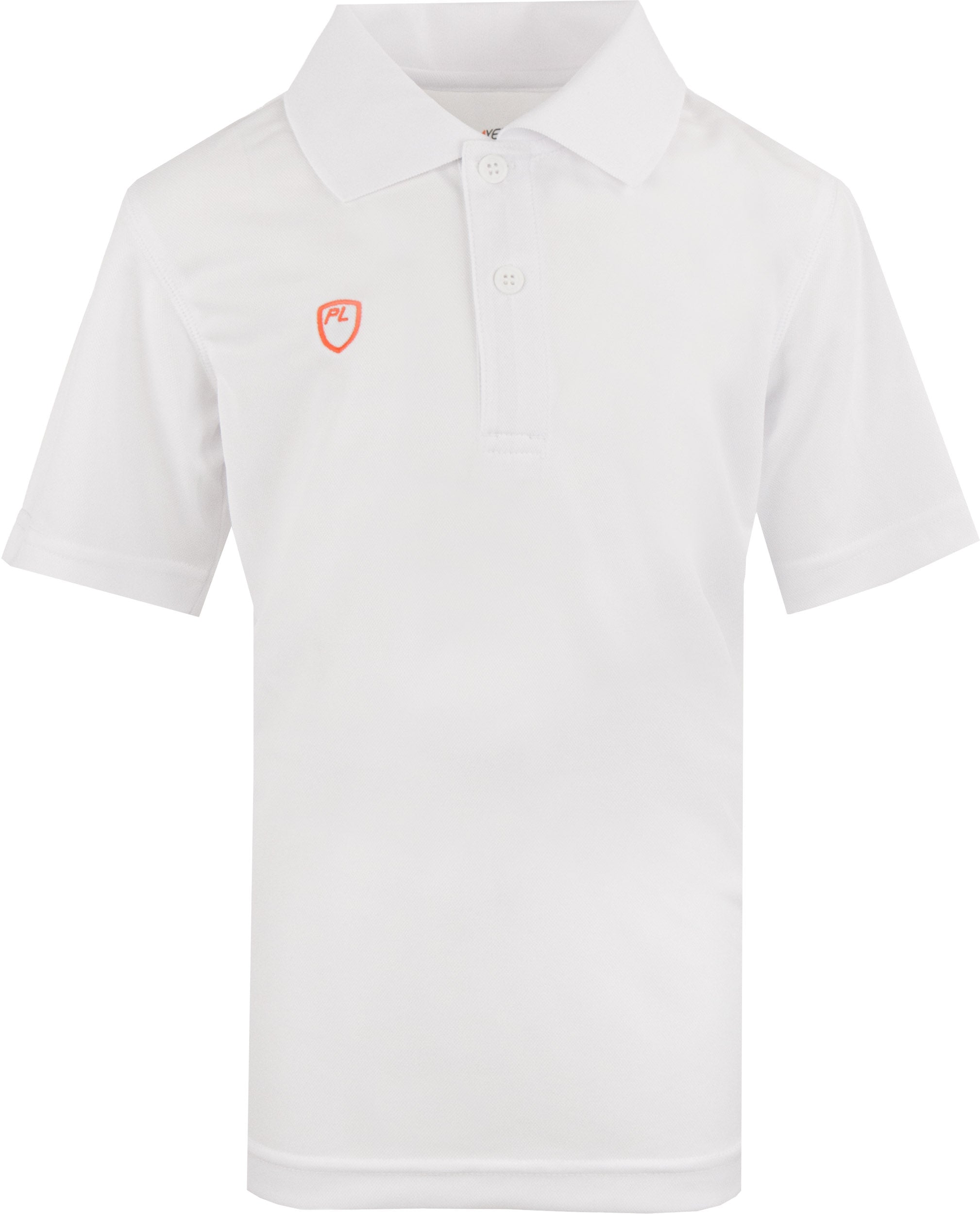 Kinder Polo Shirt PlayerLayer Victory Wit 110-116 - Duurzaam & Comfortabel