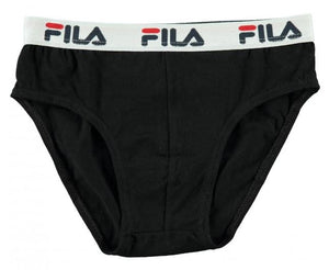 Fila Elastic Black Boys Briefs 128-134