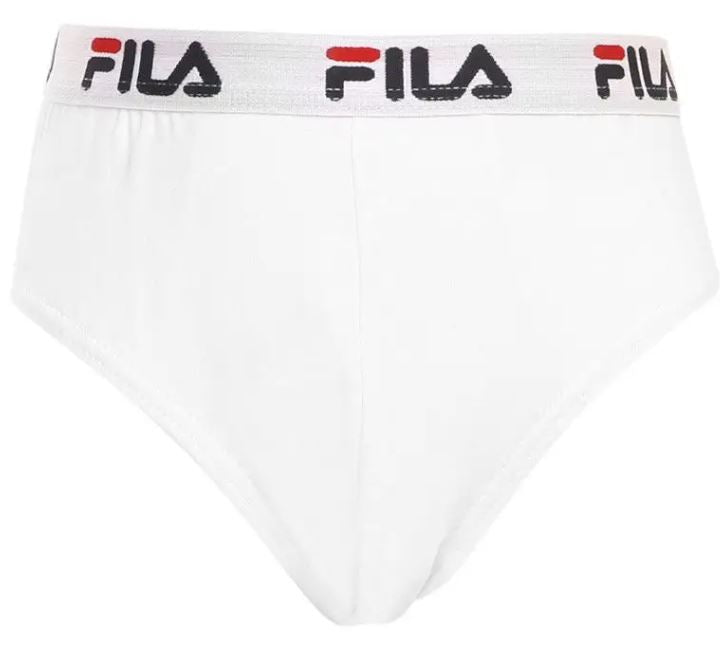 Elastische Fila Jongens Slips Wit 140-152 Katoen