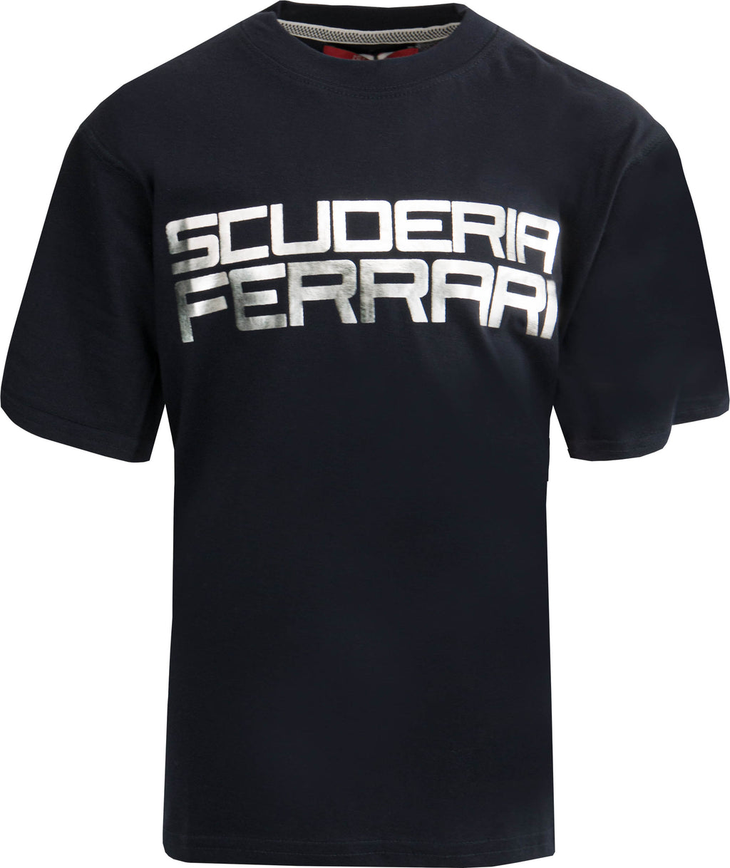 Children's T-shirt Ferrarari Jr Sf Silver T-Shirt Blue, 2Y