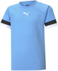 Children's Sports T-shirt Puma Teamrise Light Blue 164