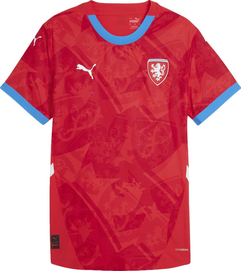 Puma Czech Home Jr. Children's National Team Jersey 140