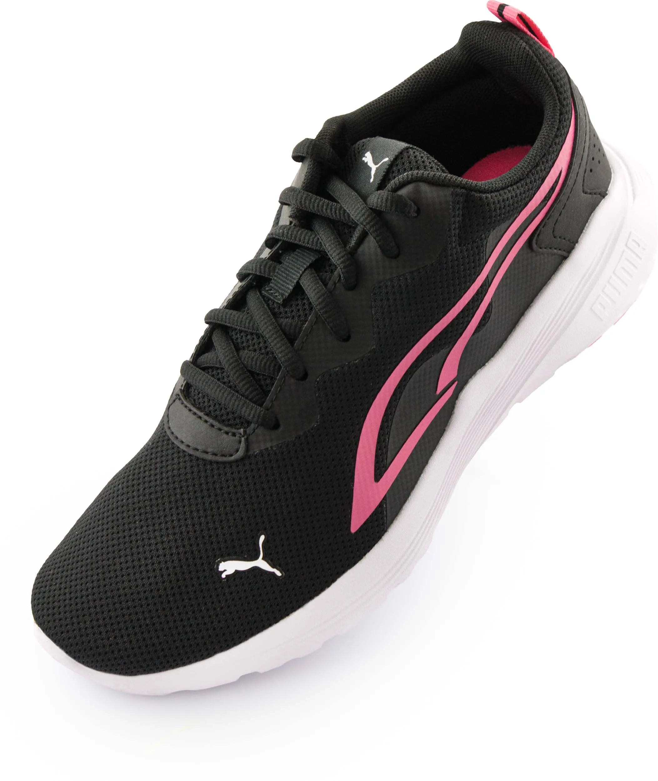 PUMA UNISEX SNIEKERS BLACK -PINK 37 - Aktivní pohodlí