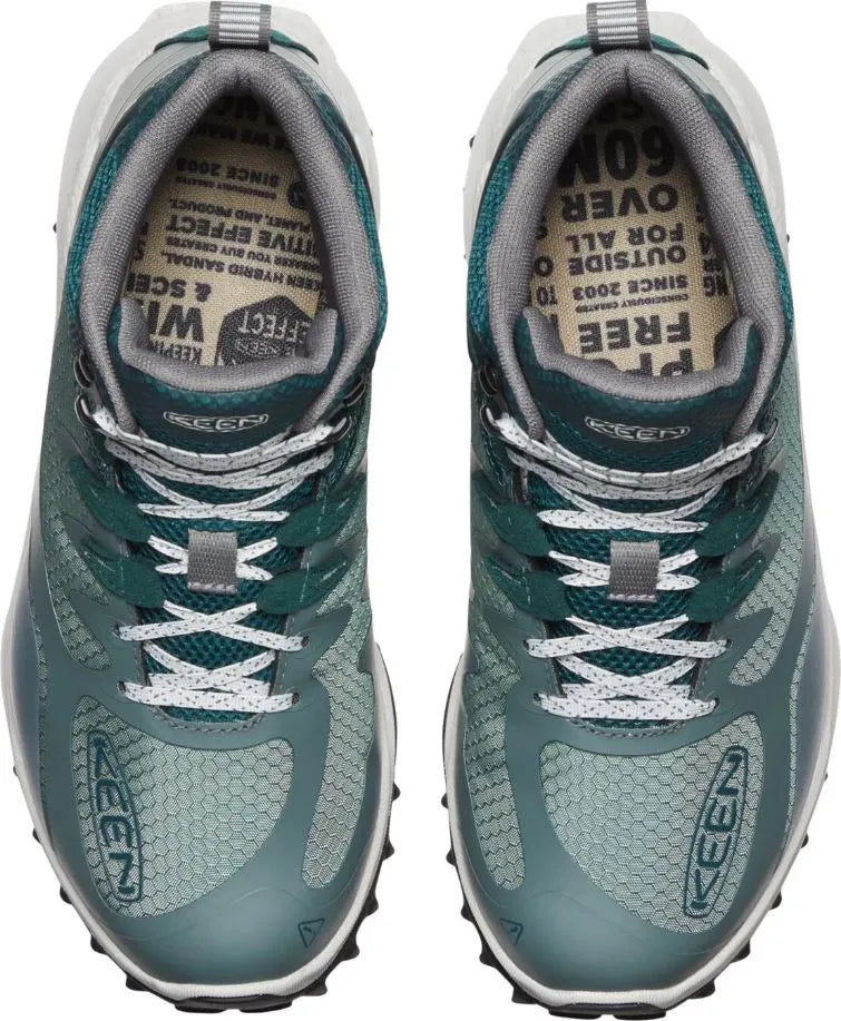 Damesschoenen Keen WMNS Zionic Lár WP Foraoise Dark/Moss Moss Blauw 38.5