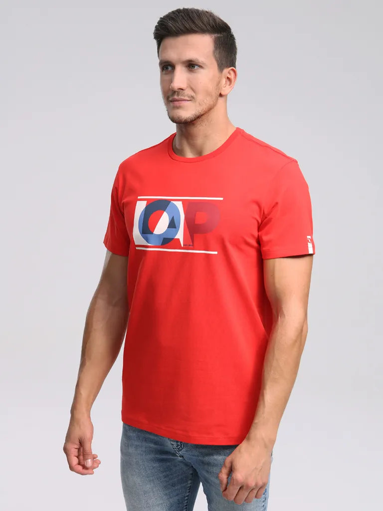 Men's t-shirt loap albertto red m